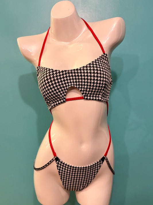 Houndstooth Ava Set